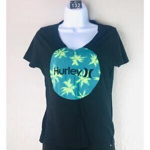 Women’s Hurley Short Sleeve V-Neck T-Shirt